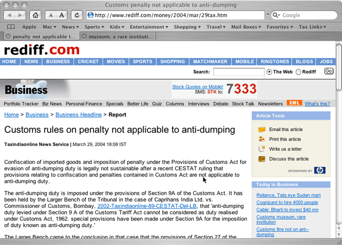 Rediff Clipping