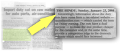 Hindu News Daily Clipping